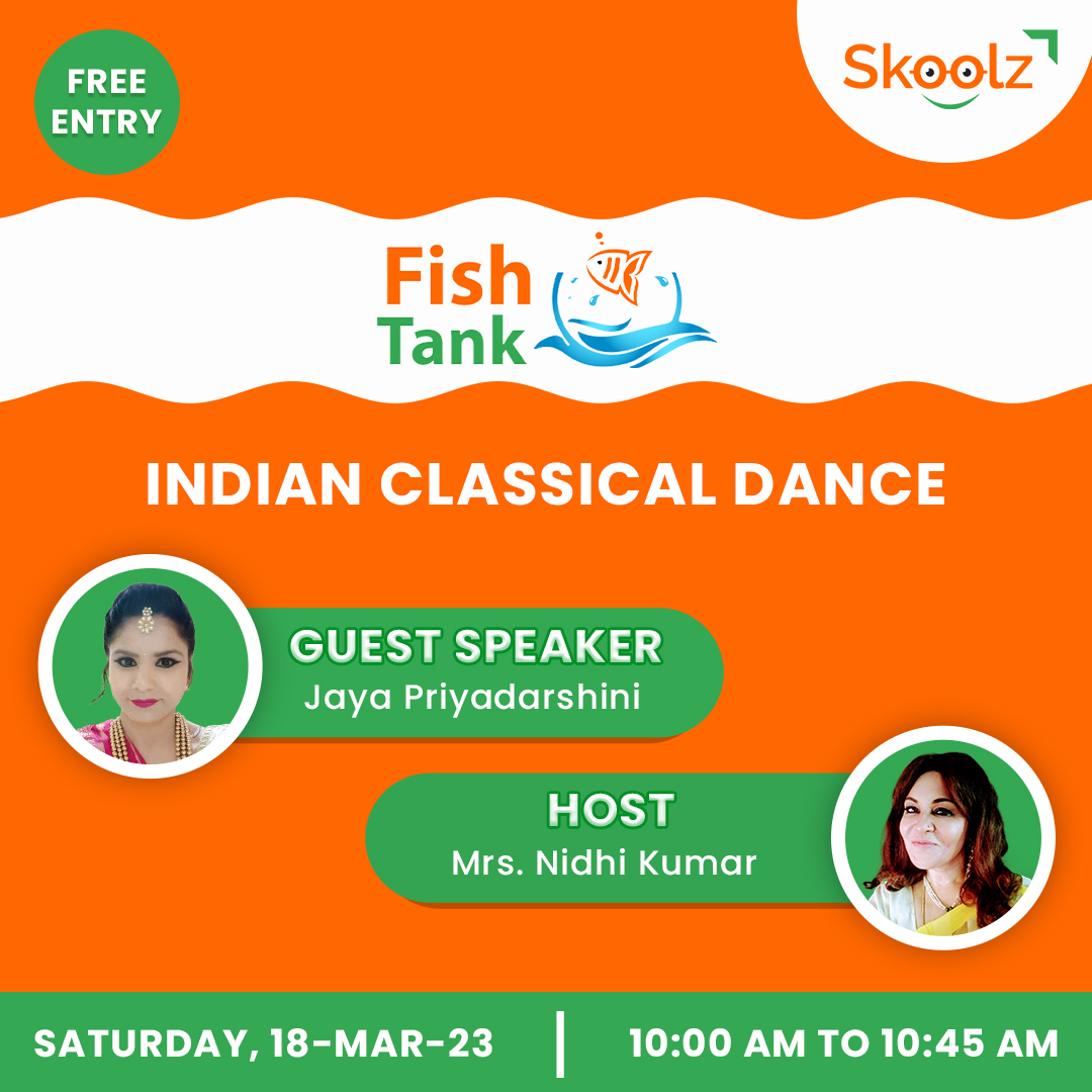 fish tank indian classical dance with Jaya Priyadarshini